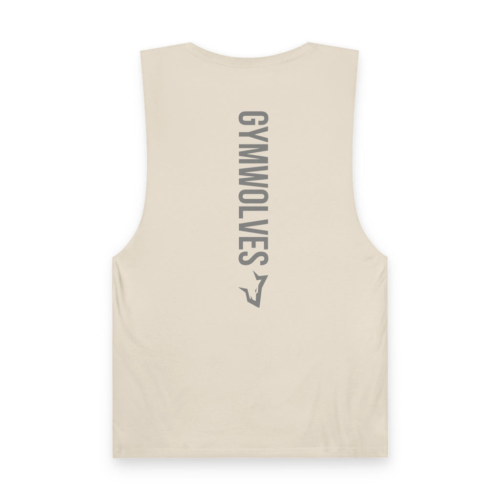 Gymwolves Vertical Logo Tank Top