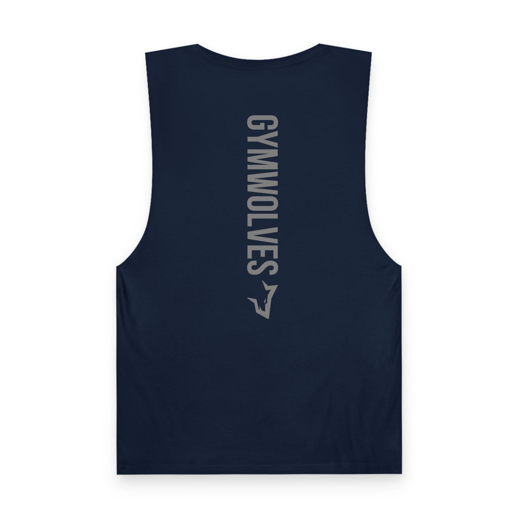 Gymwolves Vertical Logo Tank Top