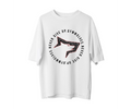 Gymwolves Men's Over Size T-shirt Never Give Up - Genel