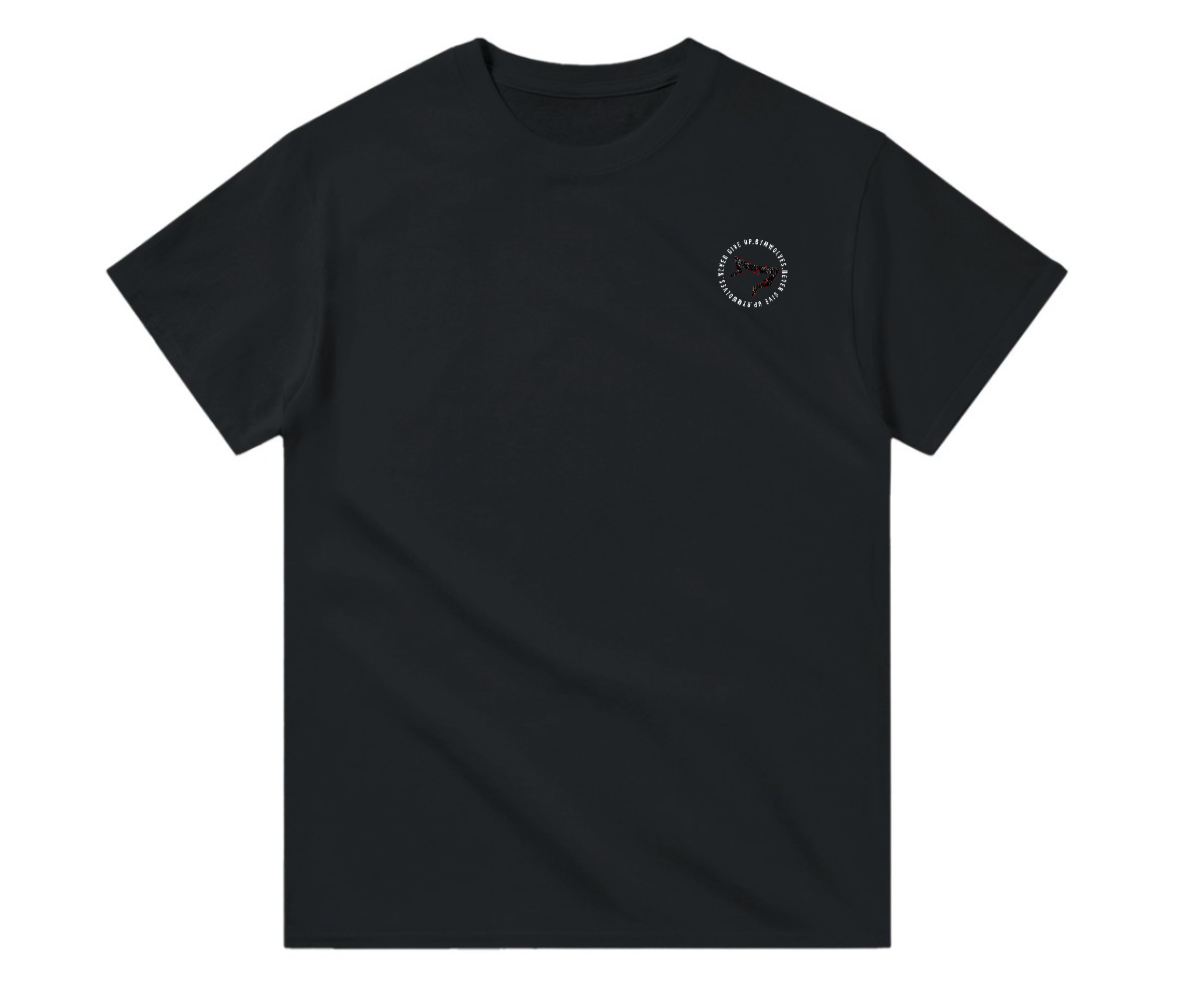 Gymwolves Men's  Basic T-shirt - Never Give up - Genel