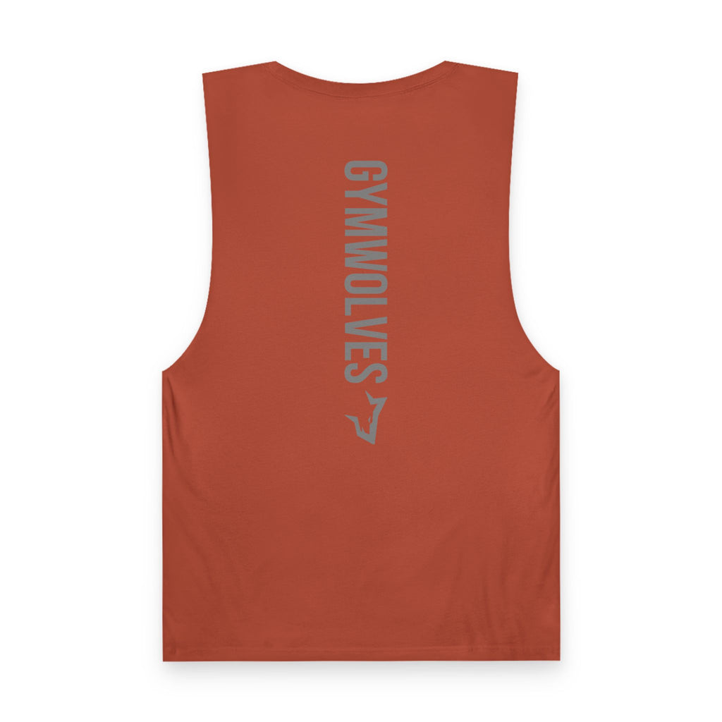 Gymwolves Vertical Logo Tank Top
