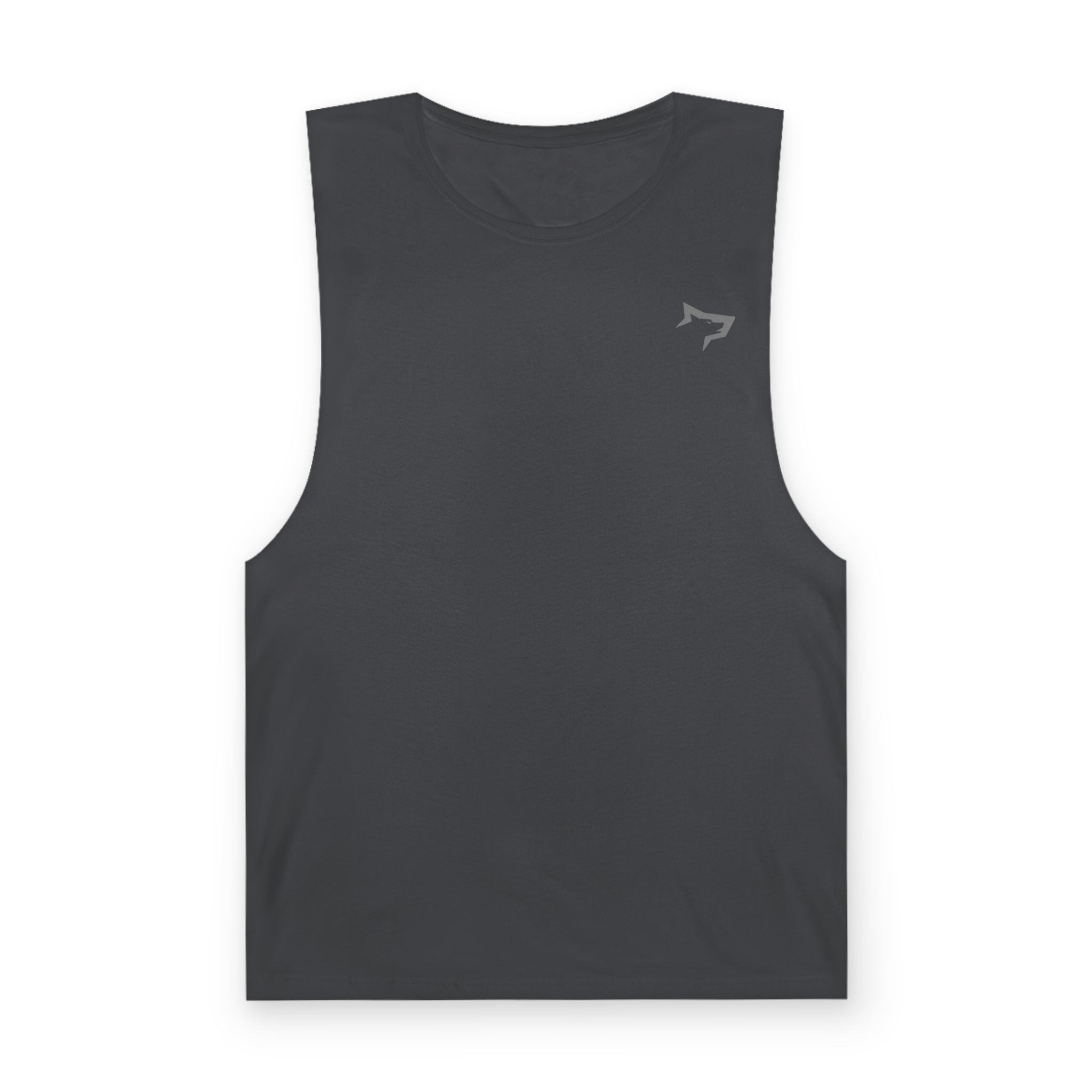 Gymwolves Vertical Logo Tank Top