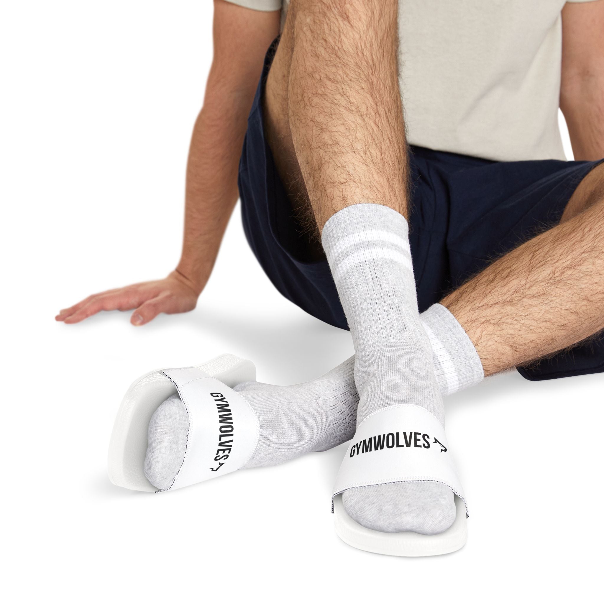 Gymwolves Men's Gym Slides