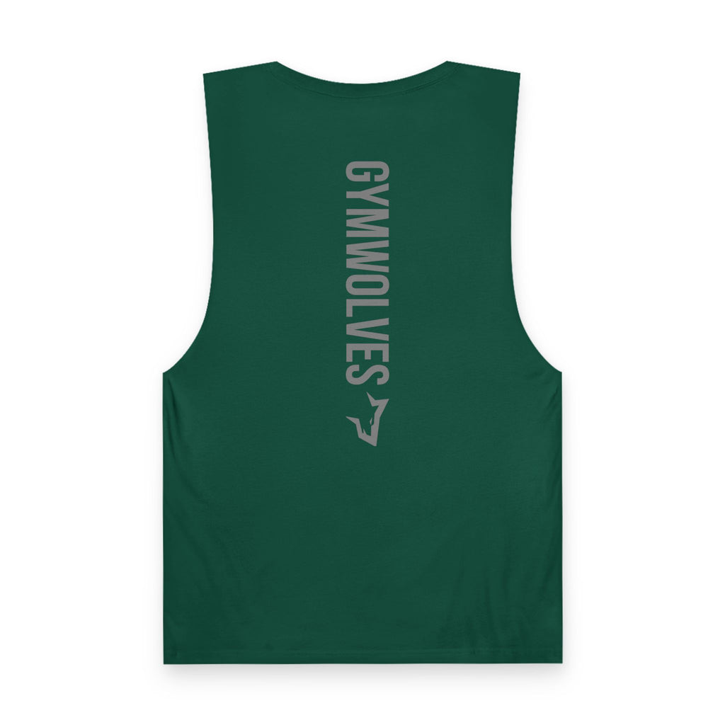 Gymwolves Vertical Logo Tank Top
