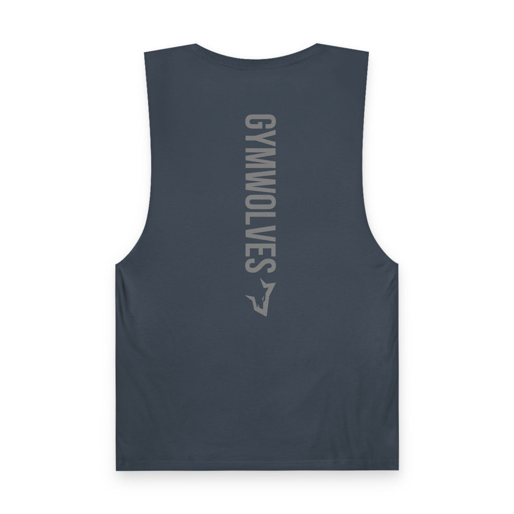 Gymwolves Vertical Logo Tank Top