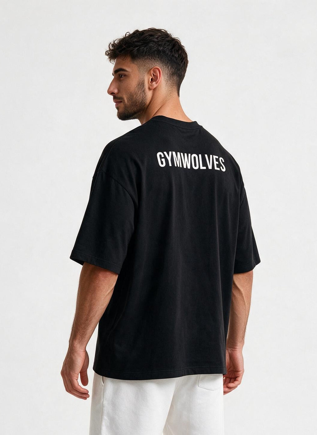 Gymwolves Oversize T-Shirt — Wolf Icon
