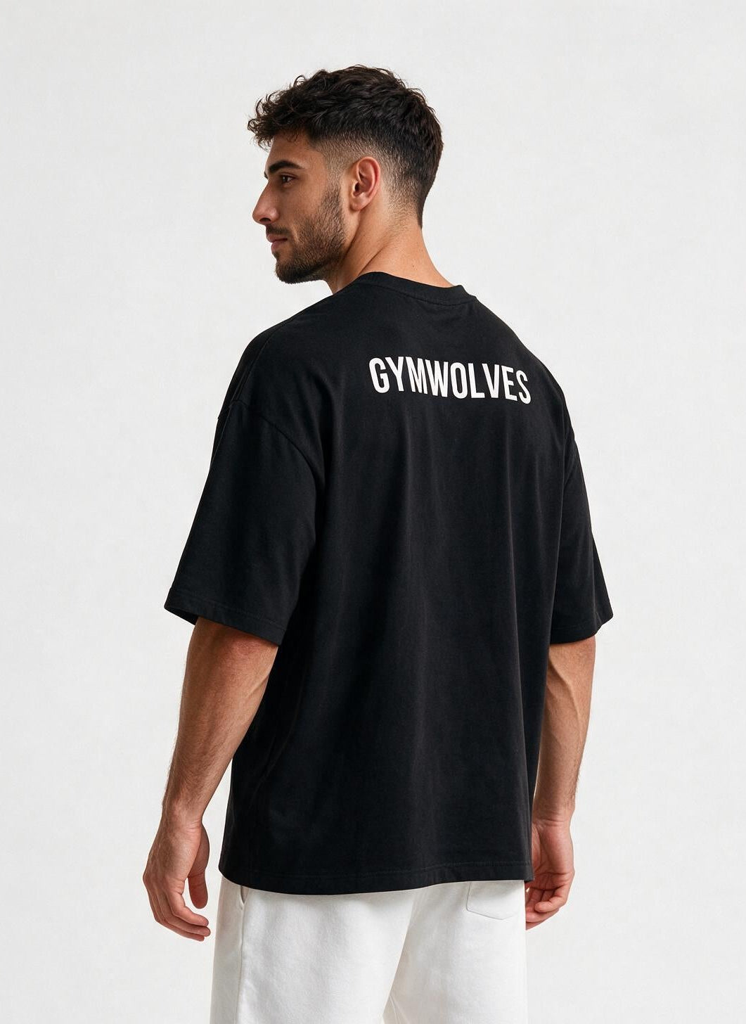 Gymwolves Oversize T-Shirt — Wolf Icon