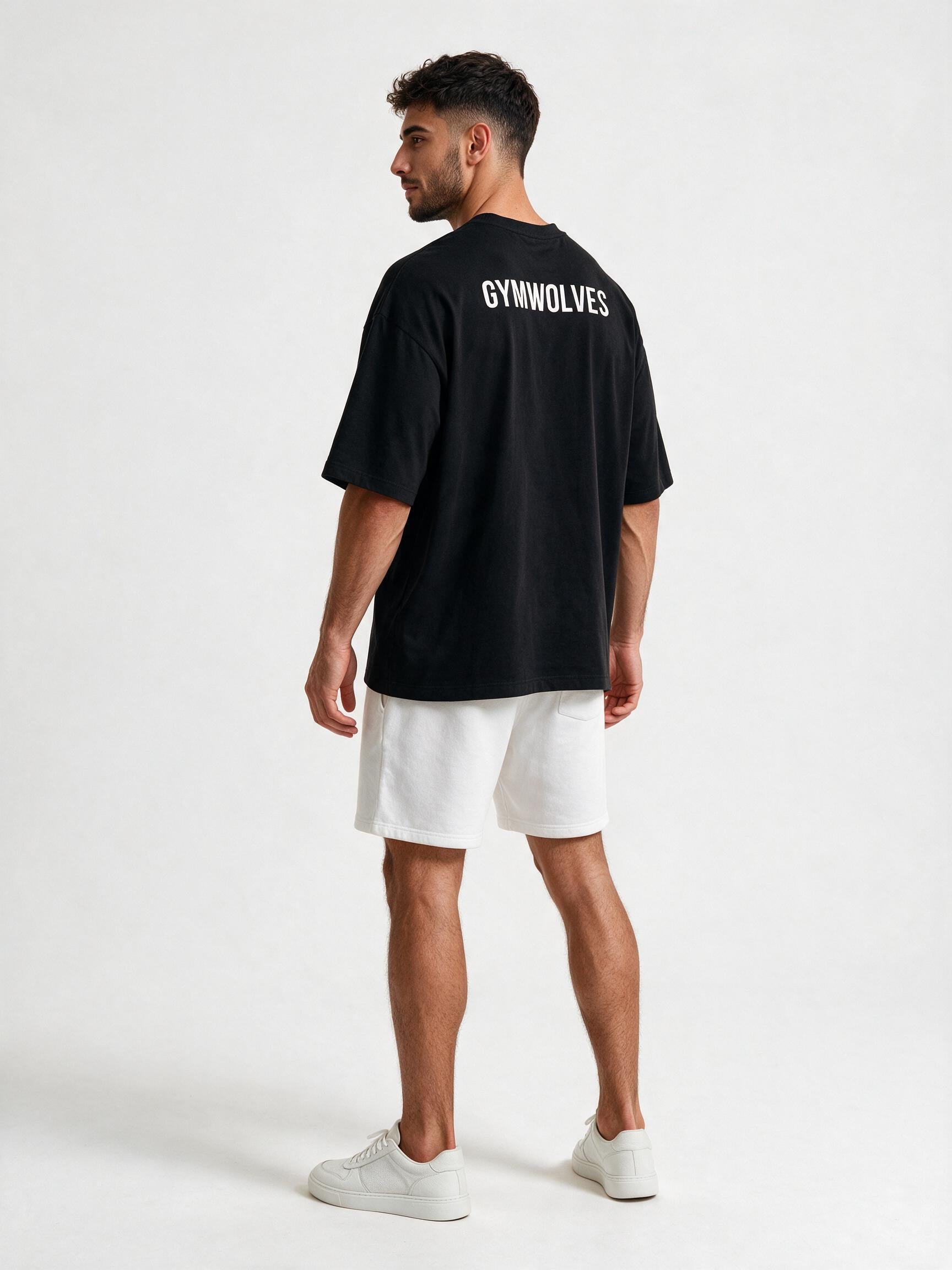 Gymwolves Oversize T-Shirt — Wolf Icon