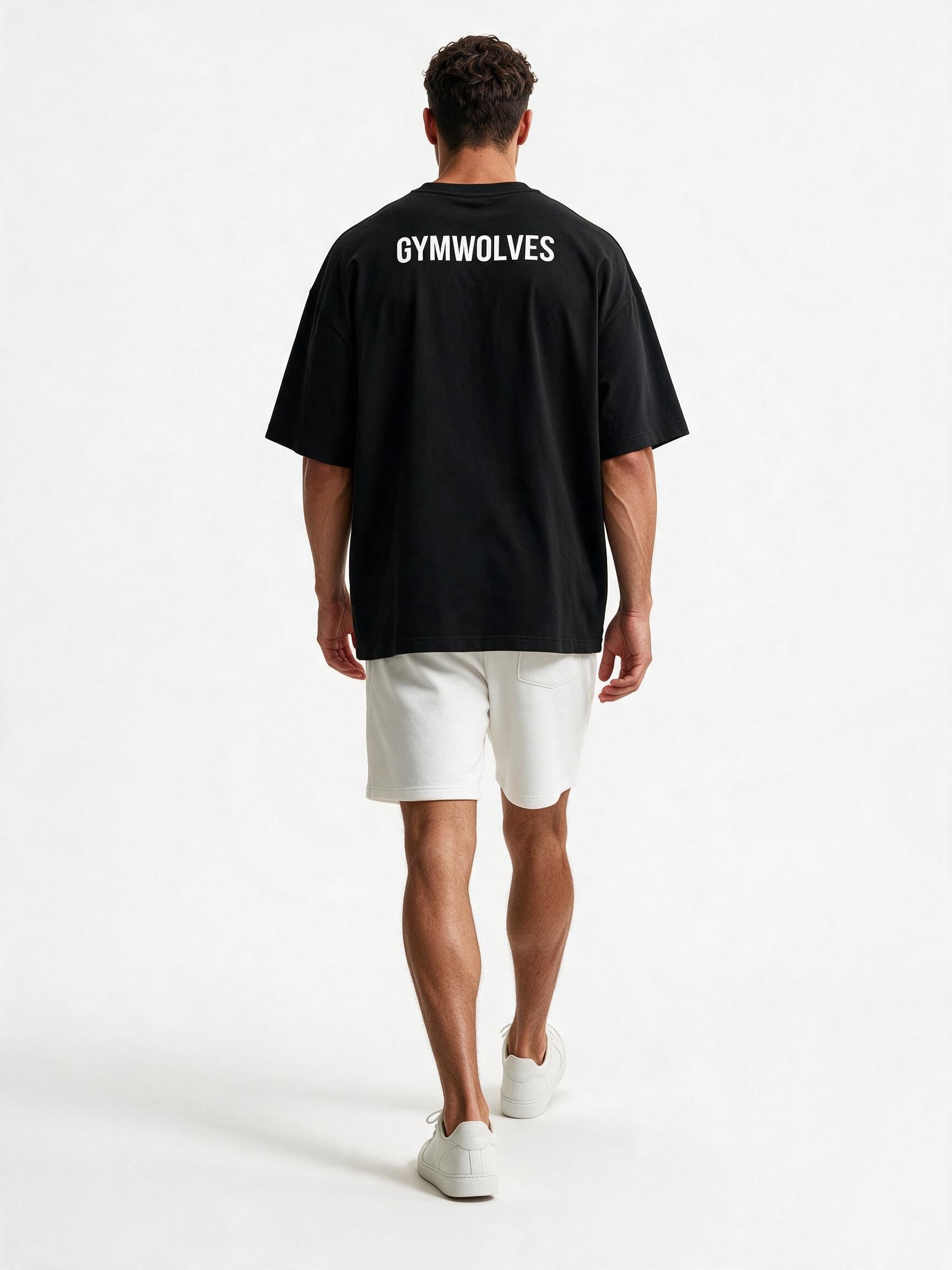 Gymwolves Oversize T-Shirt — Wolf Icon