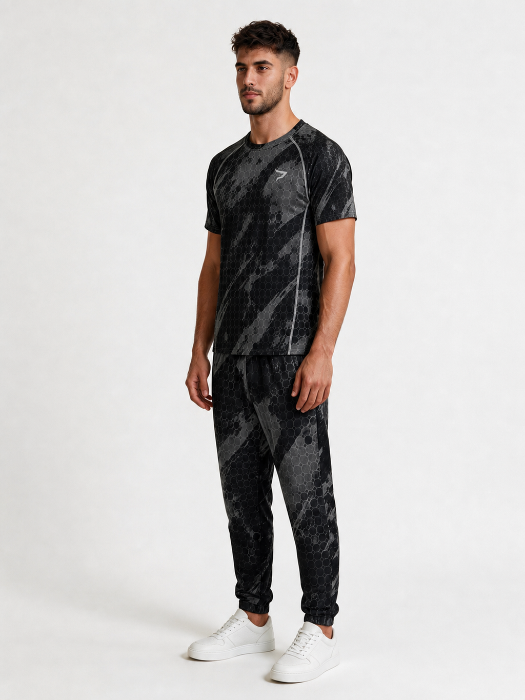 Gymwolves Men's Rash Guard — Predator