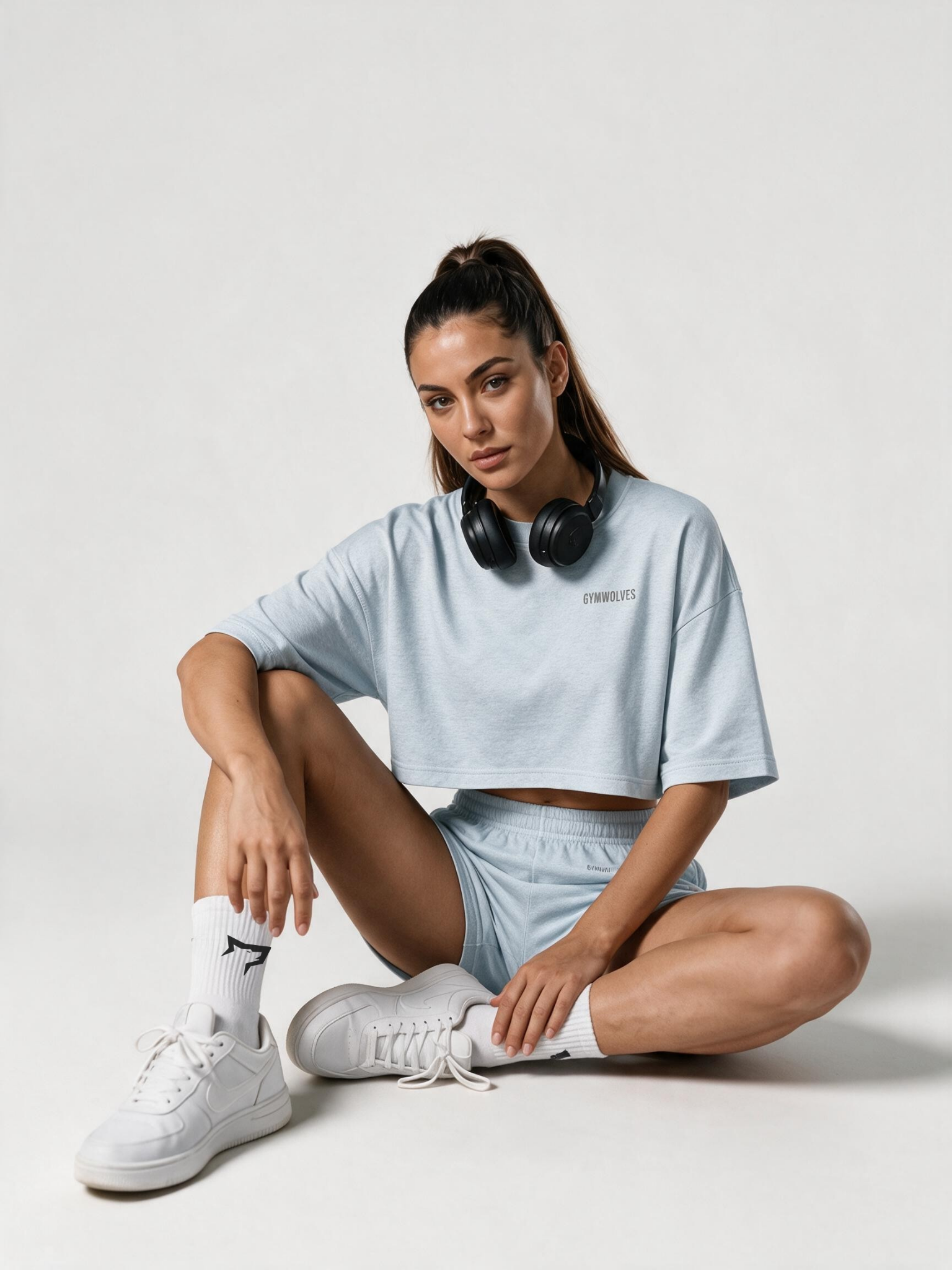 Gymwolves Women's Cropped Tee