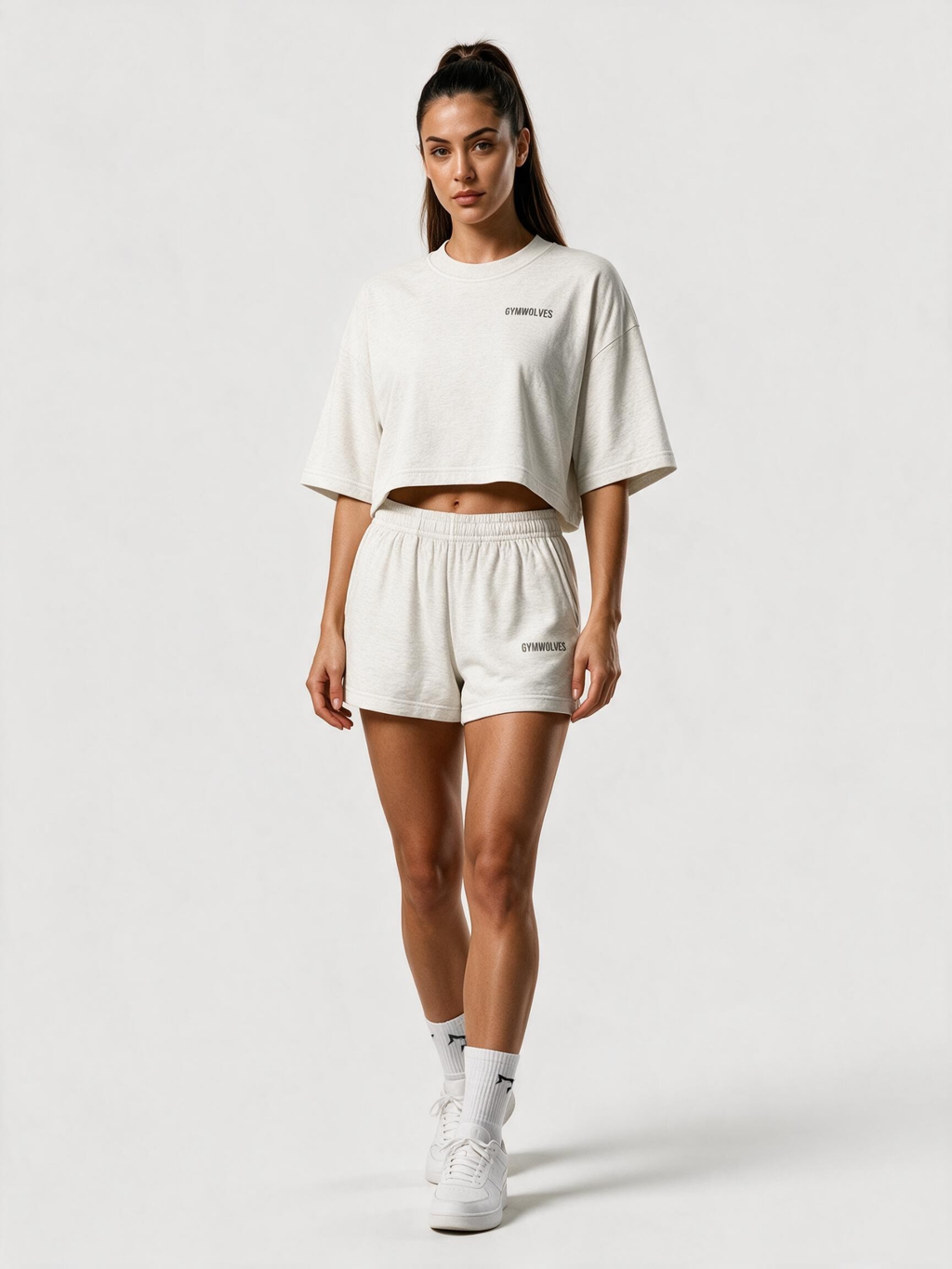 Gymwolves Women's Cropped Tee