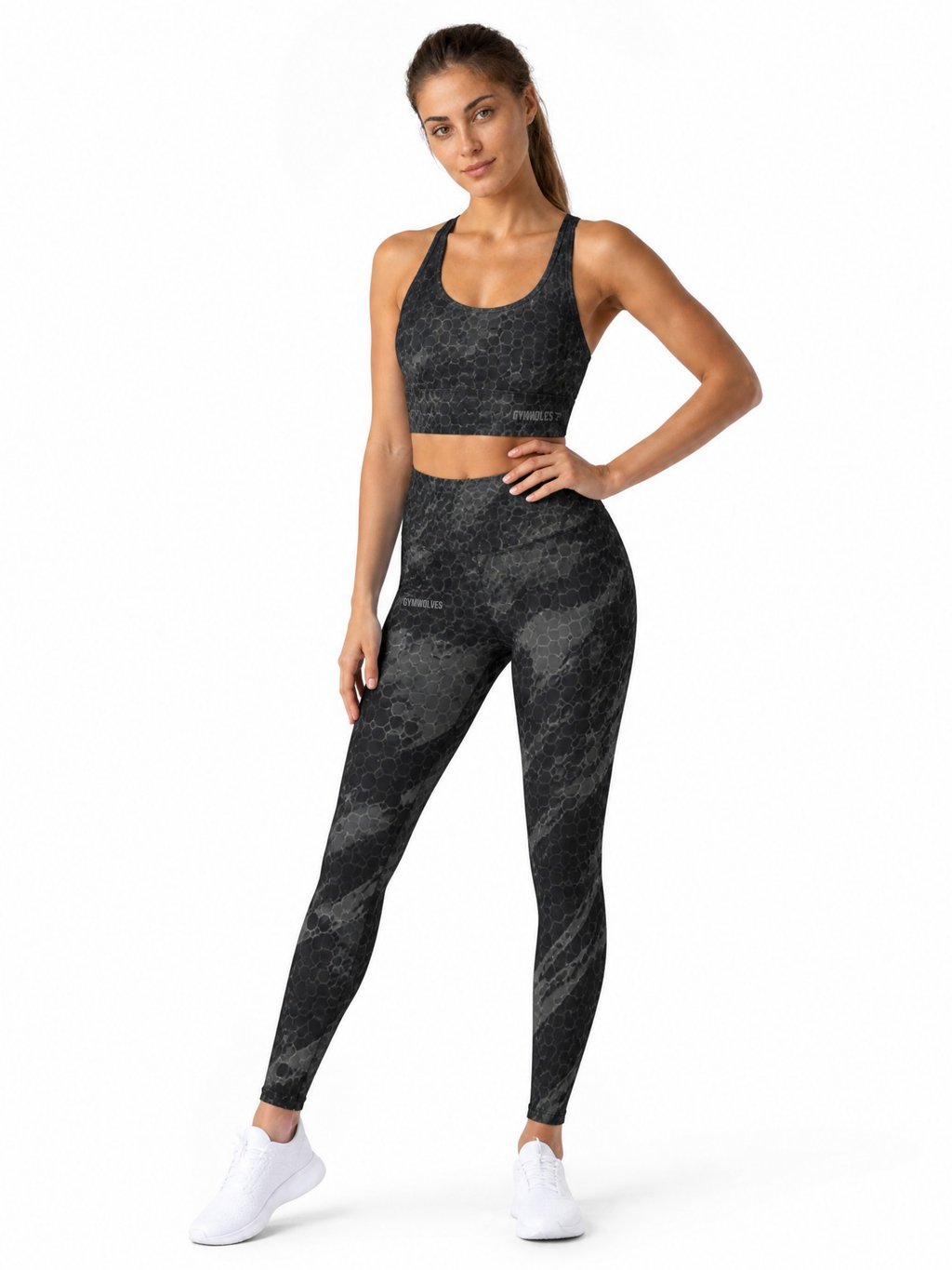 Gymwolves Women's Pocket Leggings — Predator