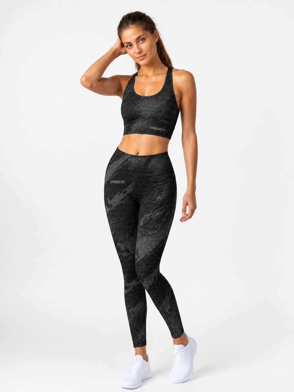 Gymwolves Women's Pocket Leggings — Predator