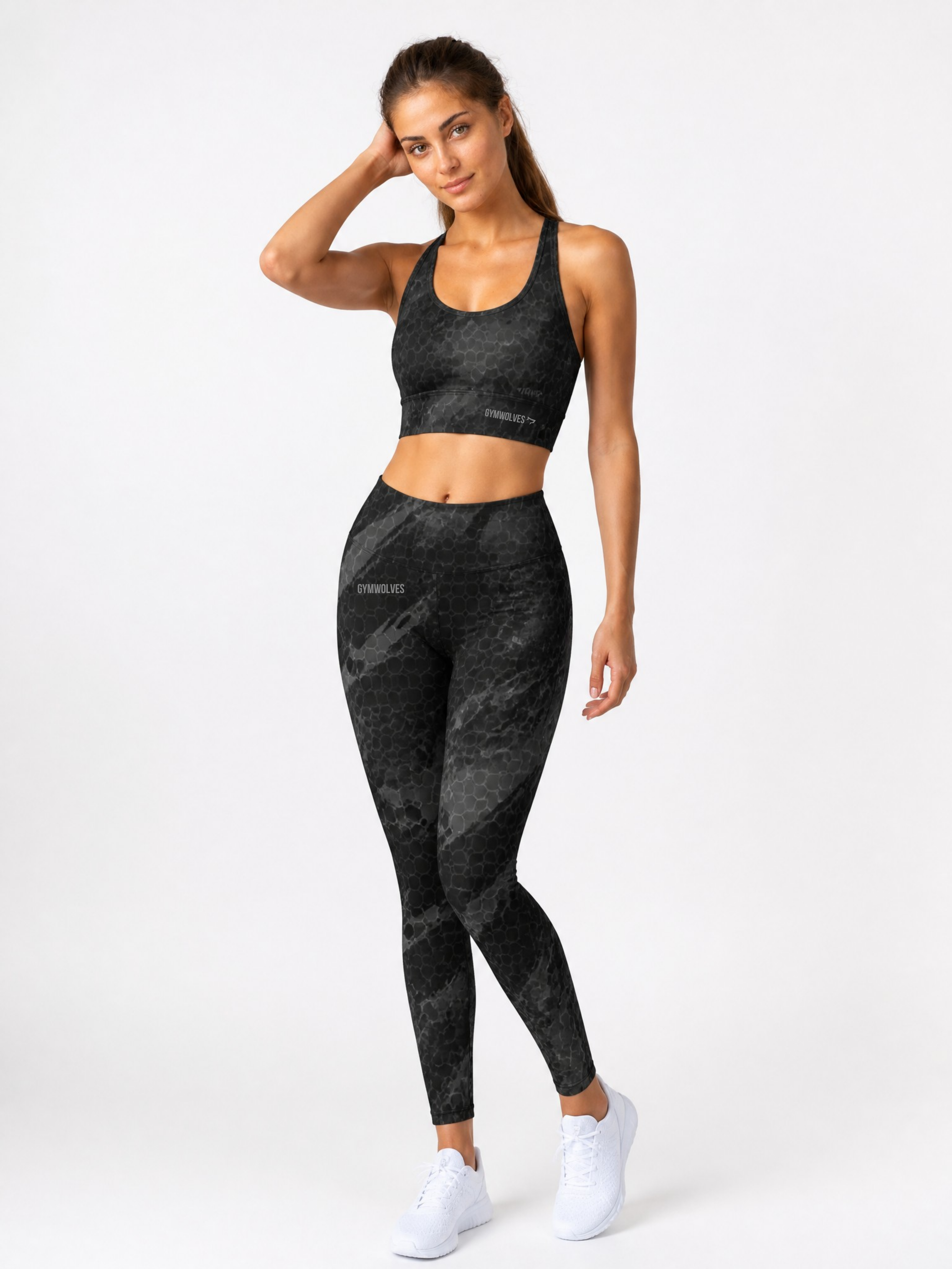 Gymwolves Women's Pocket Leggings — Predator