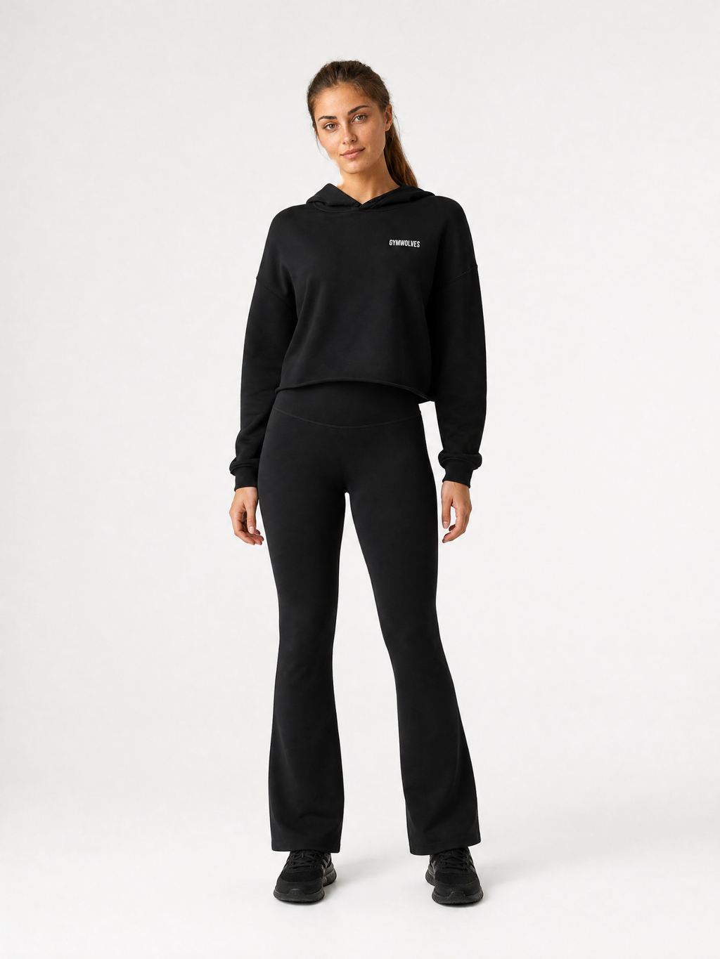 Gymwolves Crop Hoodie