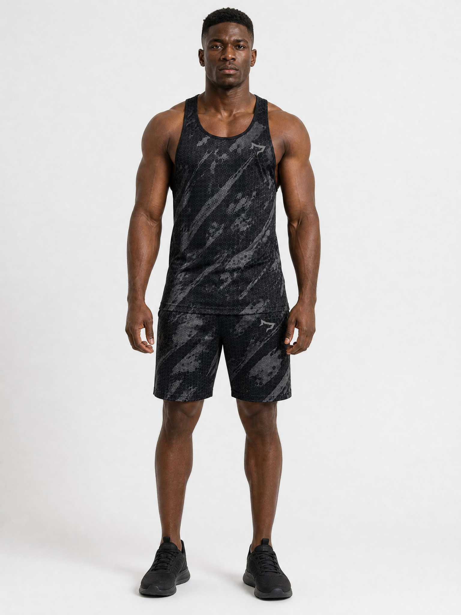 Gymwolves Men's Athletic Long Shorts - Predator
