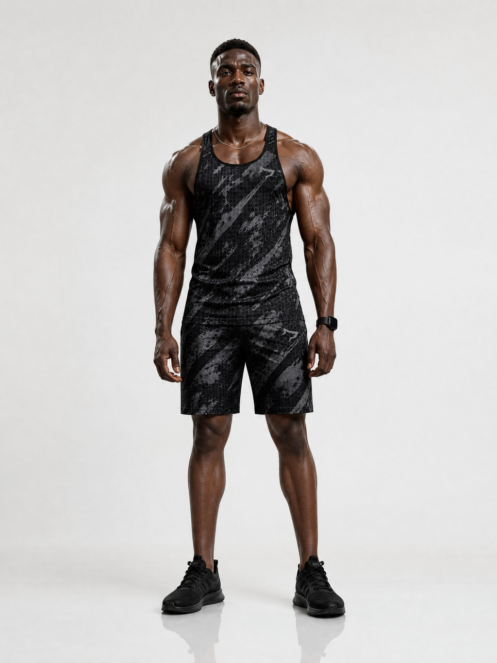 Gymwolves Men's Athletic Long Shorts - Predator
