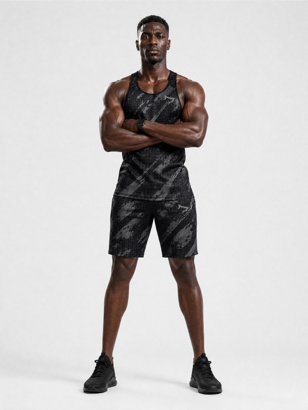 Gymwolves Men's Athletic Long Shorts - Predator