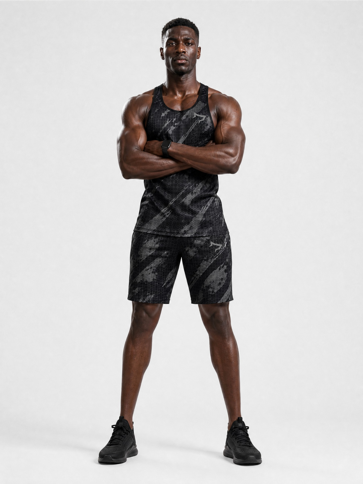 Gymwolves Men's Athletic Long Shorts - Predator