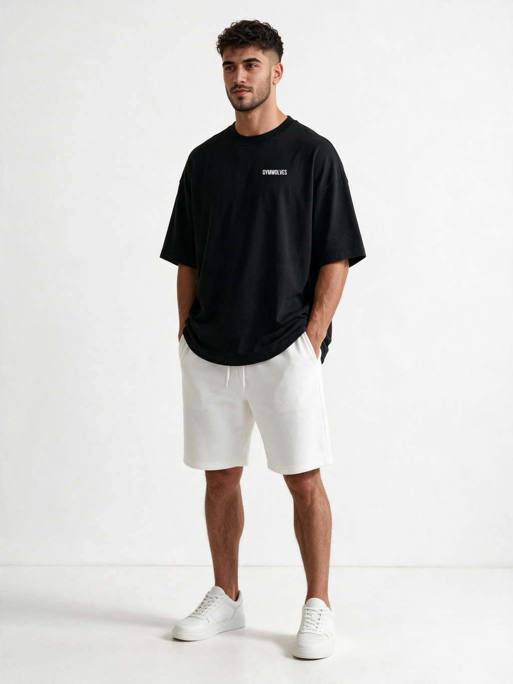 Gymwolves Herren Oversize T-Shirt