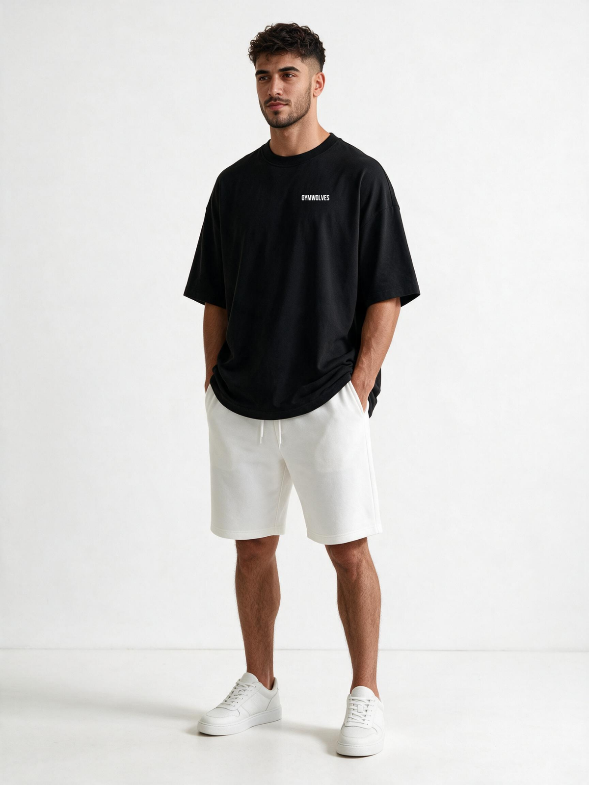 Gymwolves Herren Oversize T-Shirt
