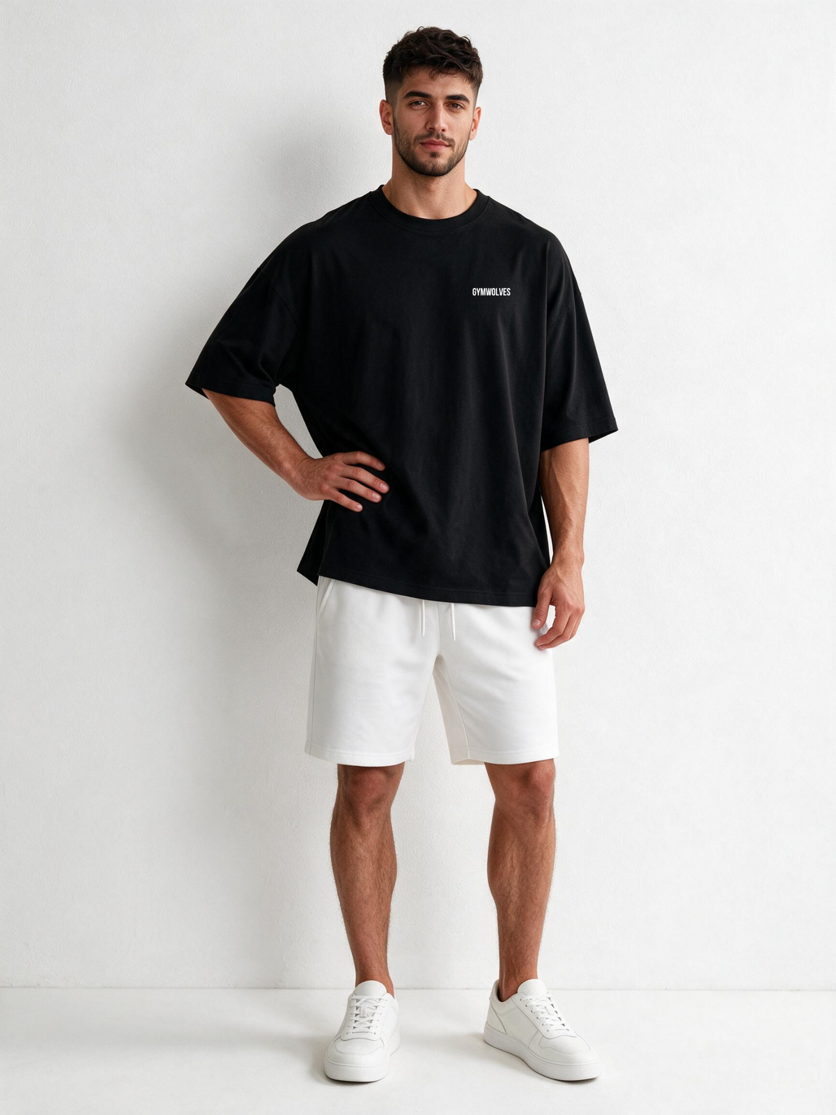 Gymwolves Herren Oversize T-Shirt