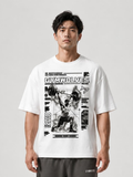 Gymwolves Men's Dark Atletics Strong Series Oversize T-Shirt