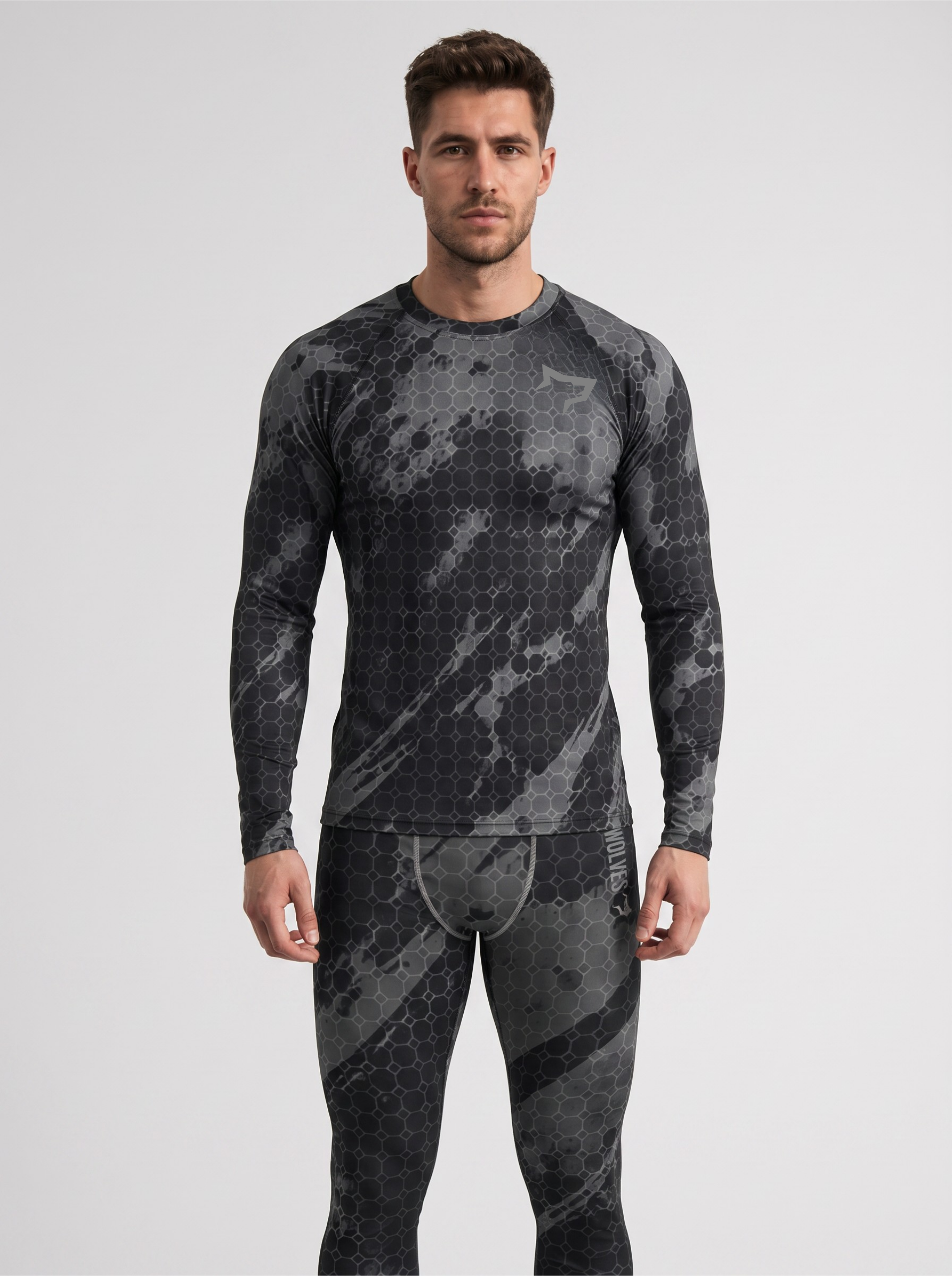 Gymwolves Men's Leggings — Predator