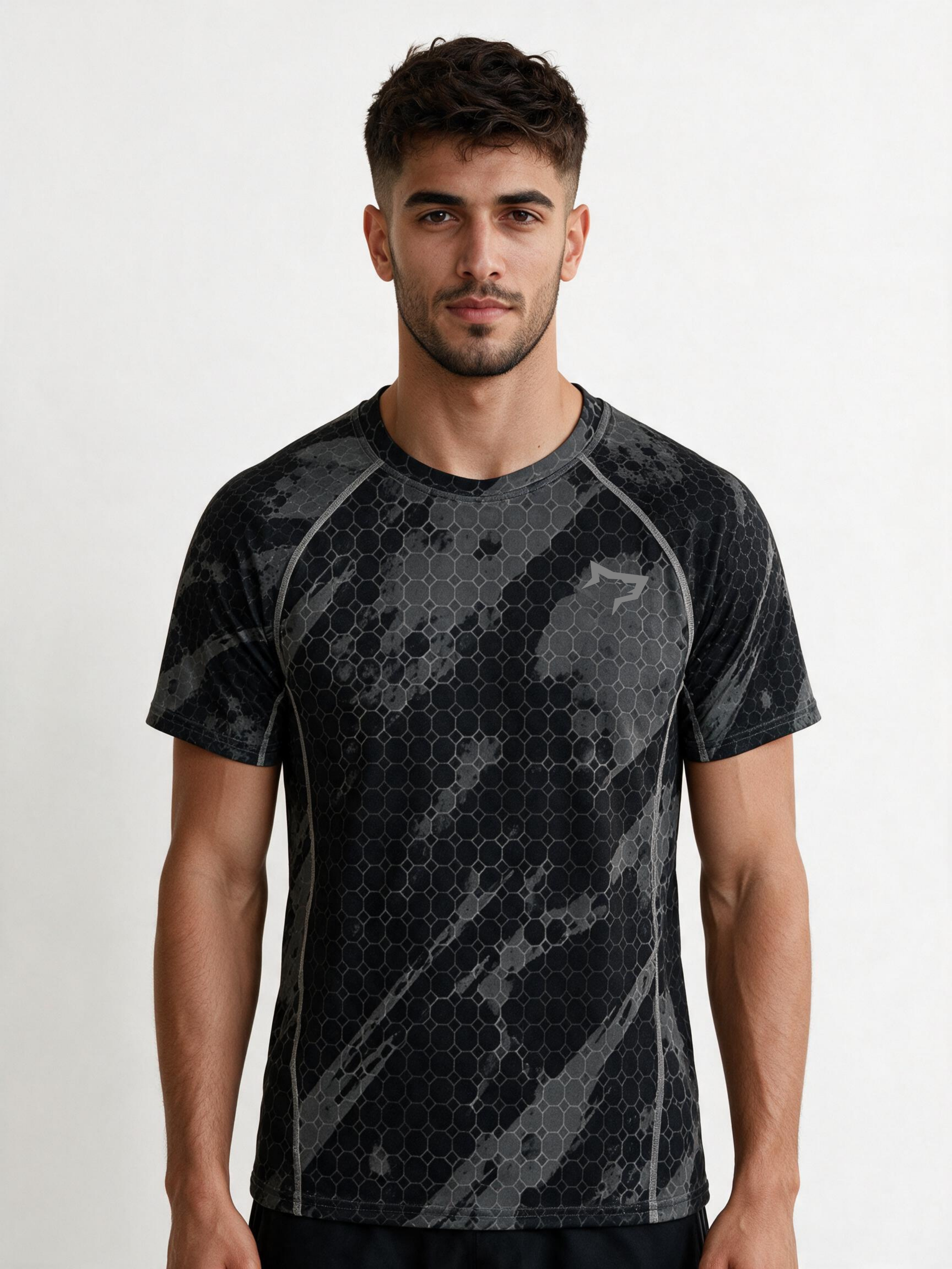 Gymwolves Men's Rash Guard — Predator