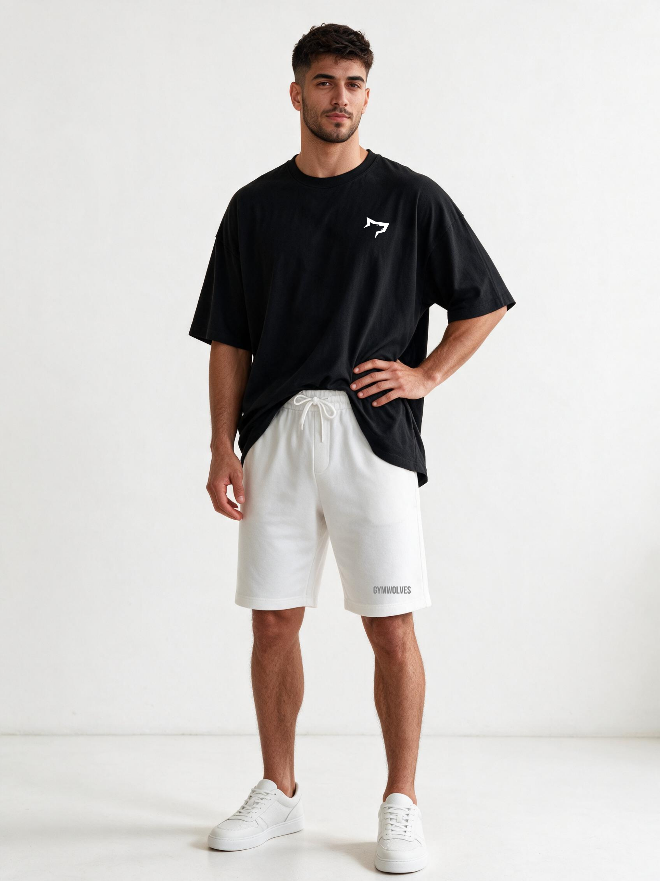 Gymwolves Oversize T-Shirt — Wolf Icon