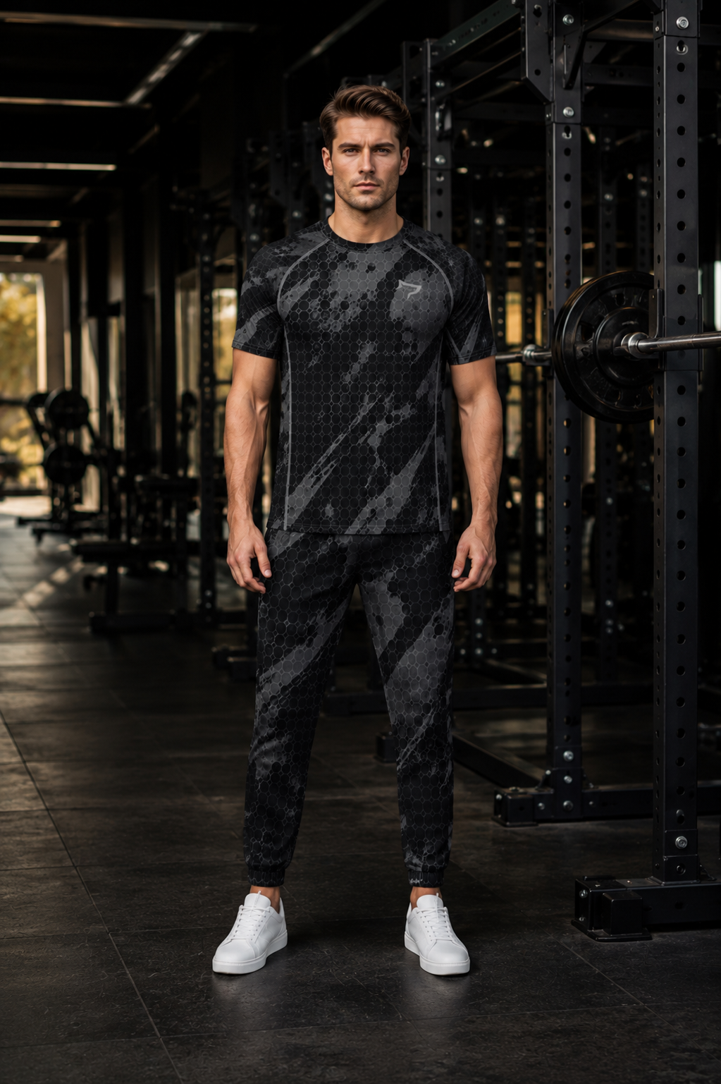 Gymwolves Men's Rash Guard — Predator