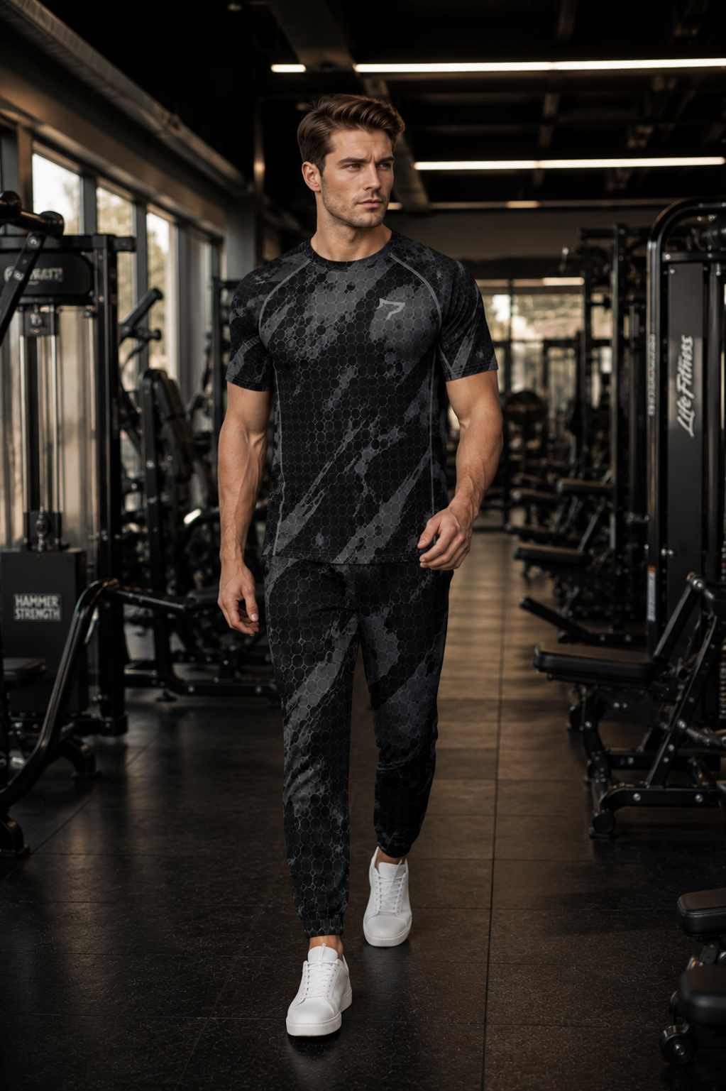 Gymwolves Men's Rash Guard — Predator