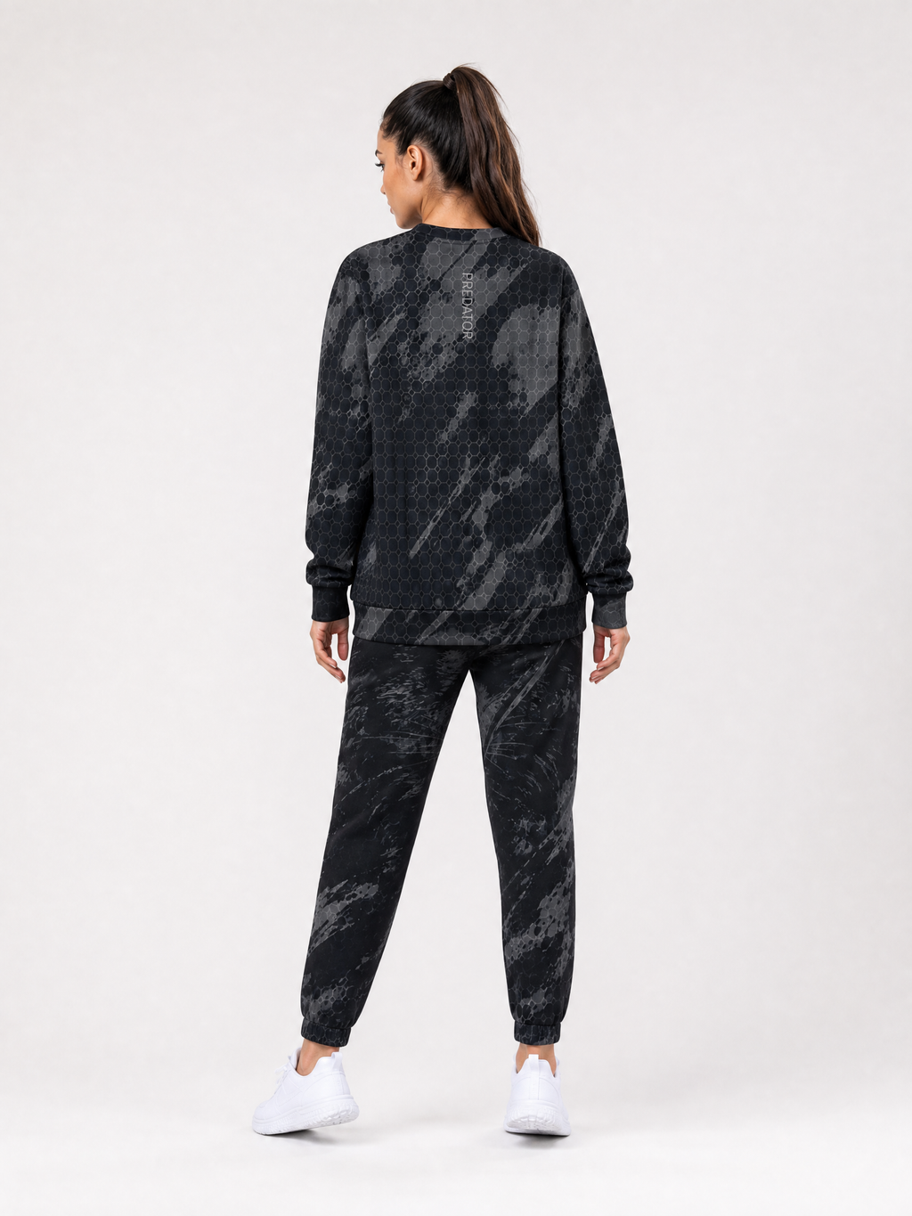 Women's Oversized cotton sweatshirt predator
