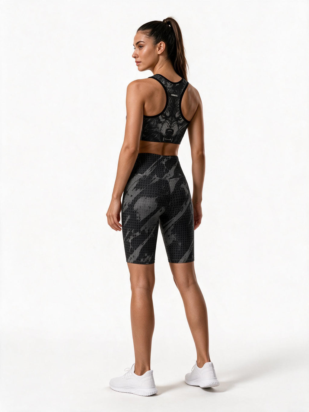 Gymwolves Biker Shorts — Predator