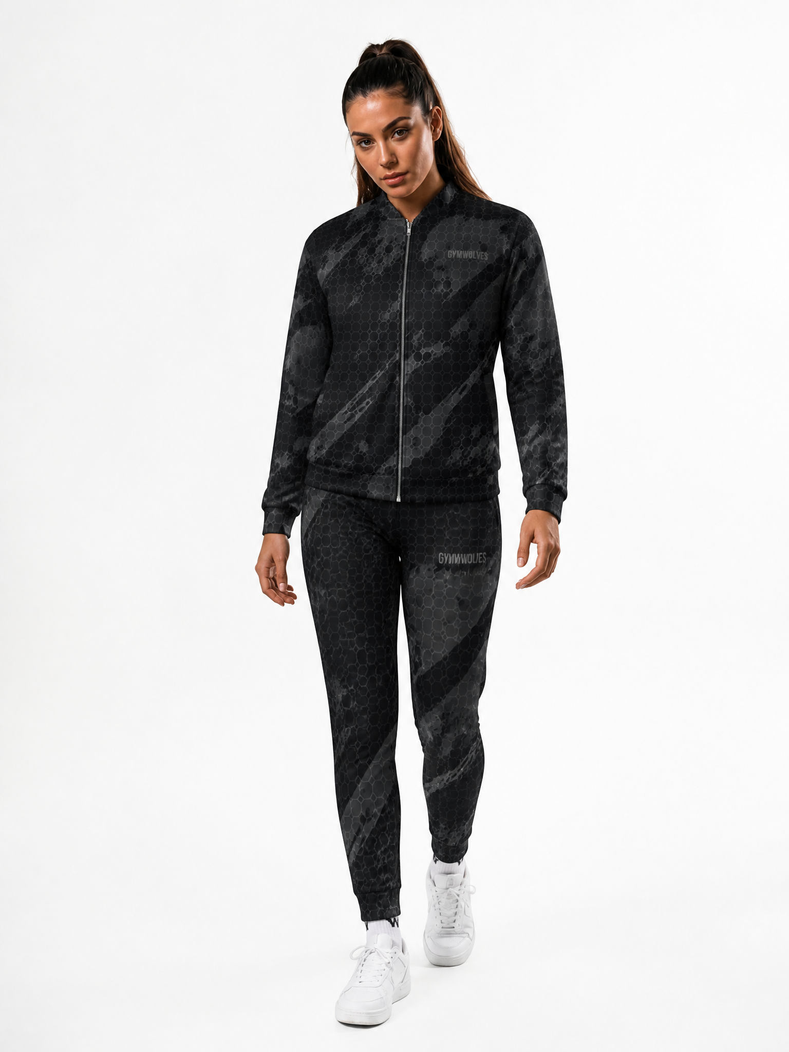 Gymwolves Women's Bomber Jacket — Predator