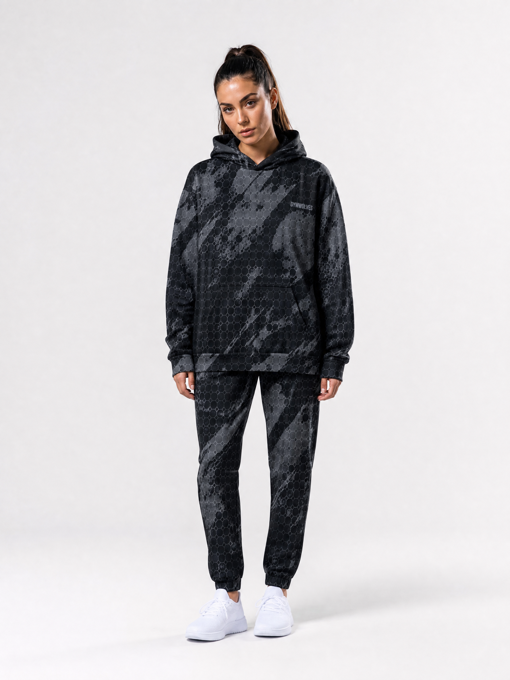 Women's Oversized Cotton Hoodie predator