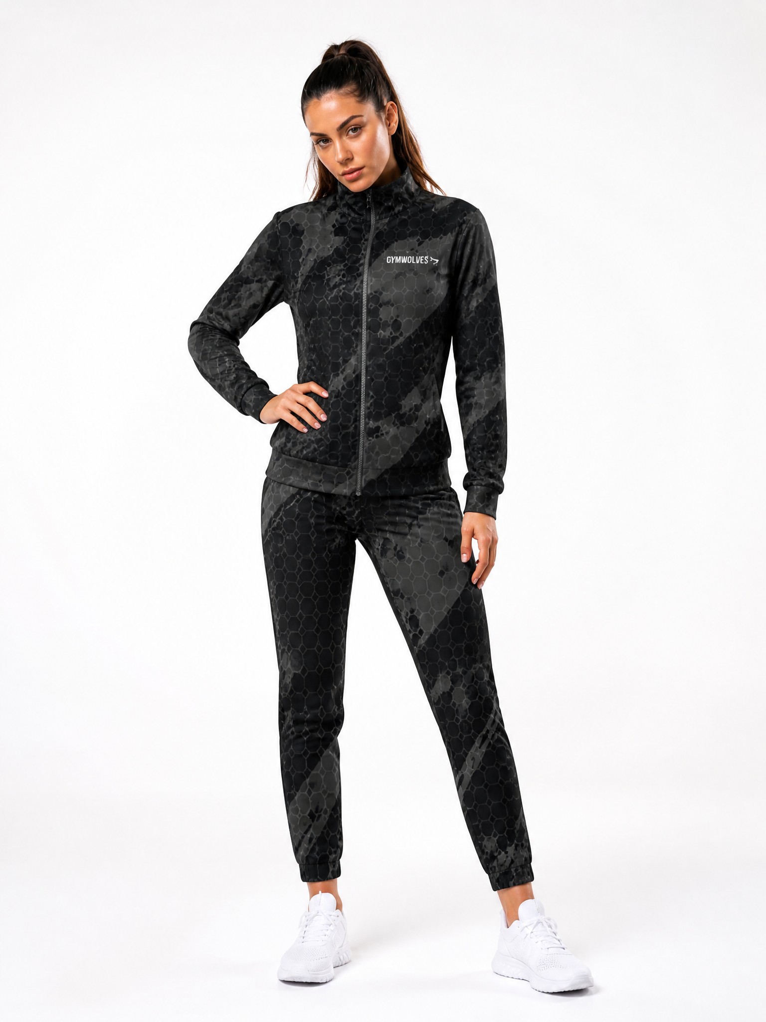 Gymwolves Women's Track Jacket — Predator