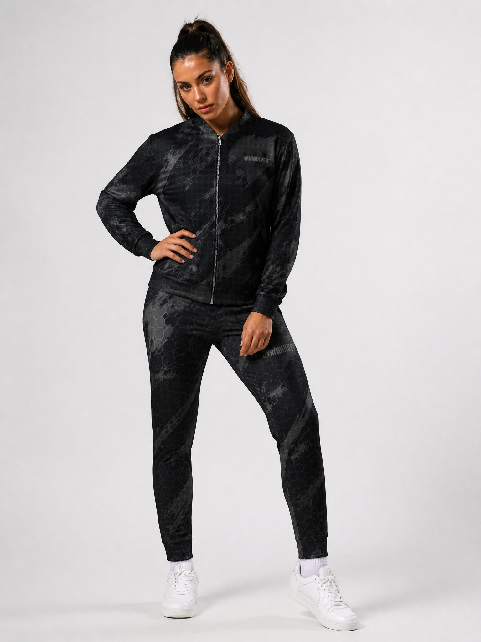 Gymwolves Women's Bomber Jacket — Predator