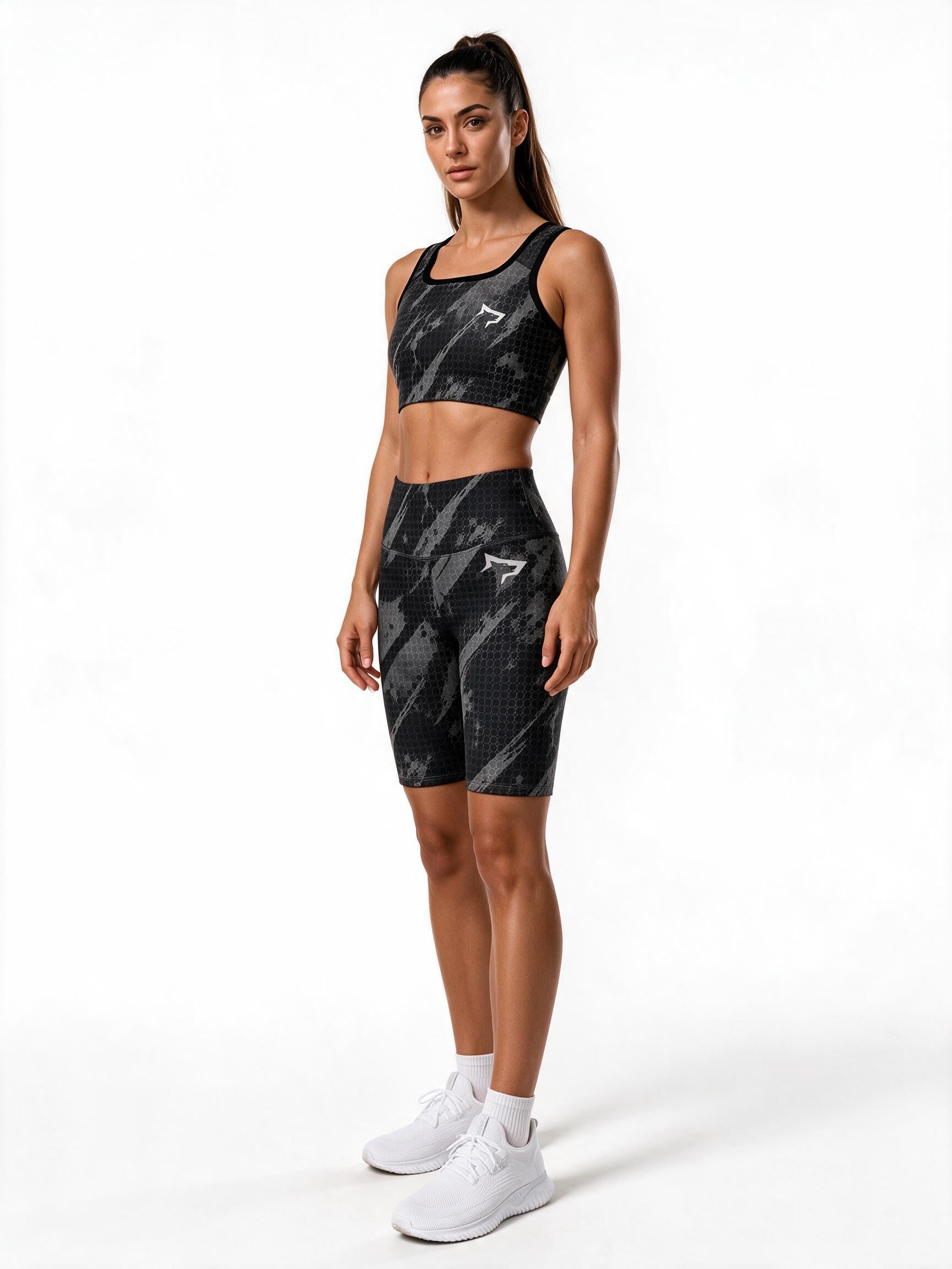 Gymwolves Padded Sports Bra — Predator