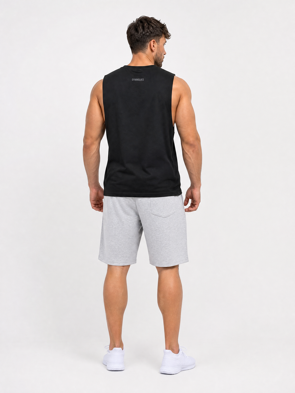 Gymwolves Fitness Tank Top — Wolf Mascot