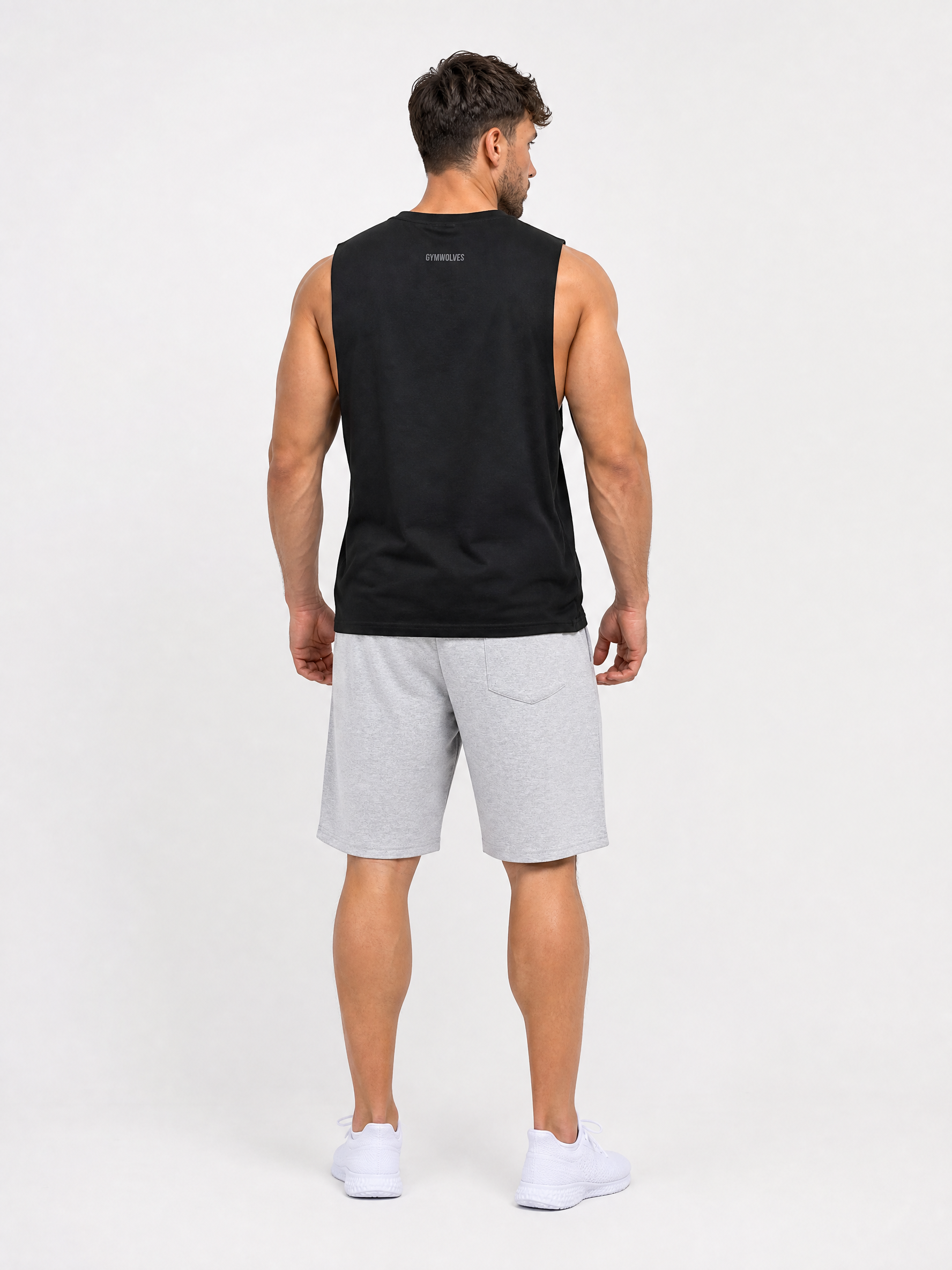 Gymwolves Fitness Tank Top — Wolf Mascot