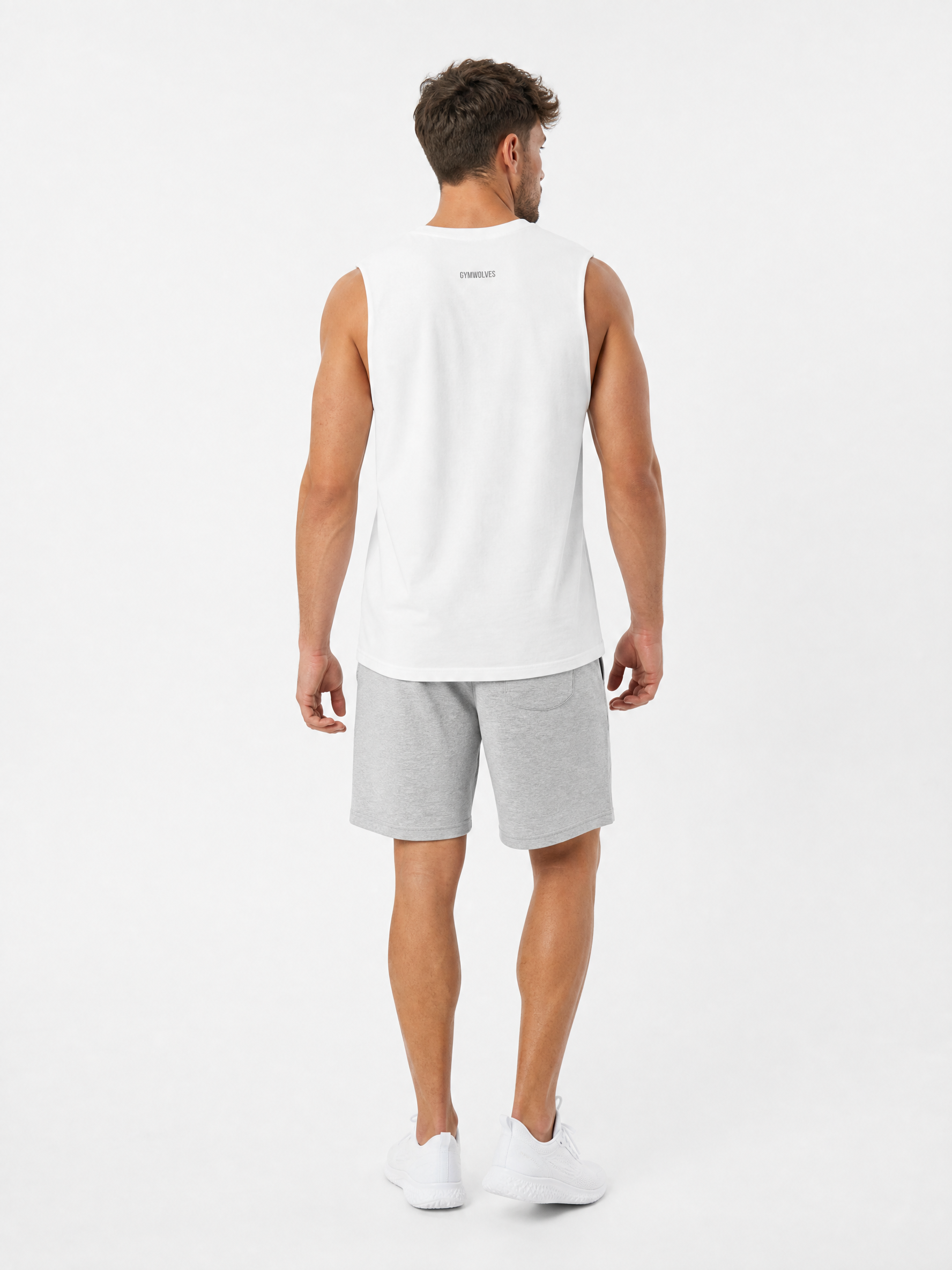 Gymwolves Fitness Tank Top — Wolf Mascot