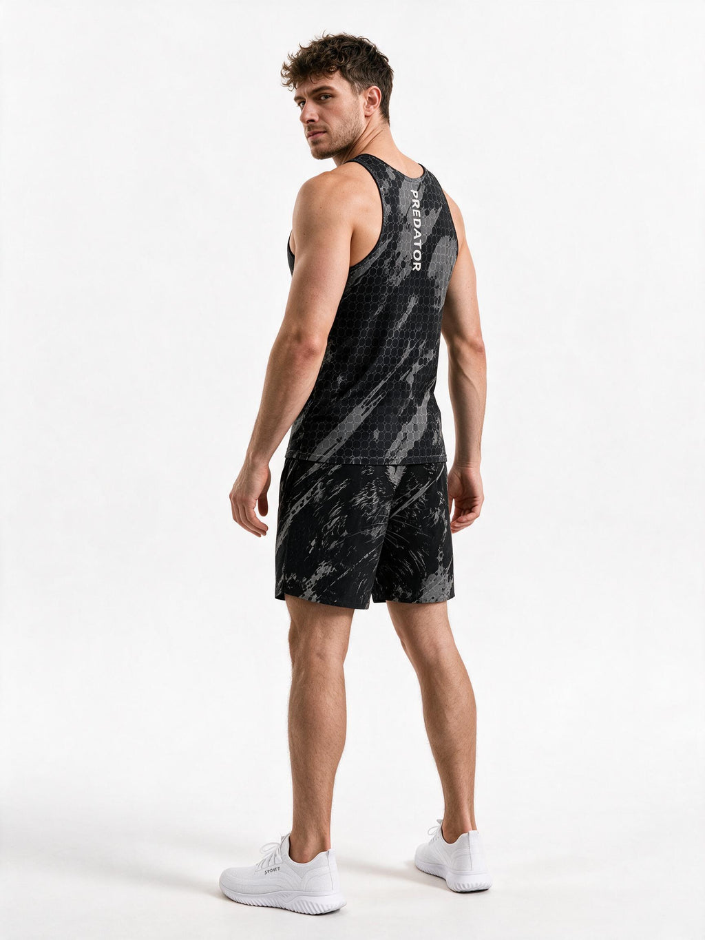 Gymwolves Athletic Long Shorts — Predator