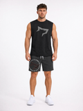 Gymwolves Wolf Outline Muscle Tank Top