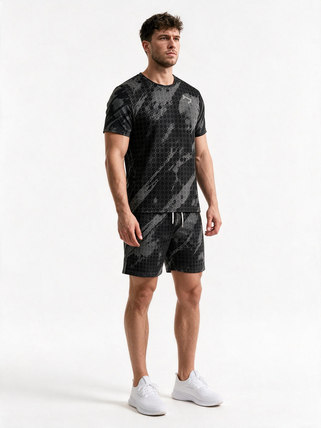 Gymwolves Men's Athletic T-Shirt — Predator
