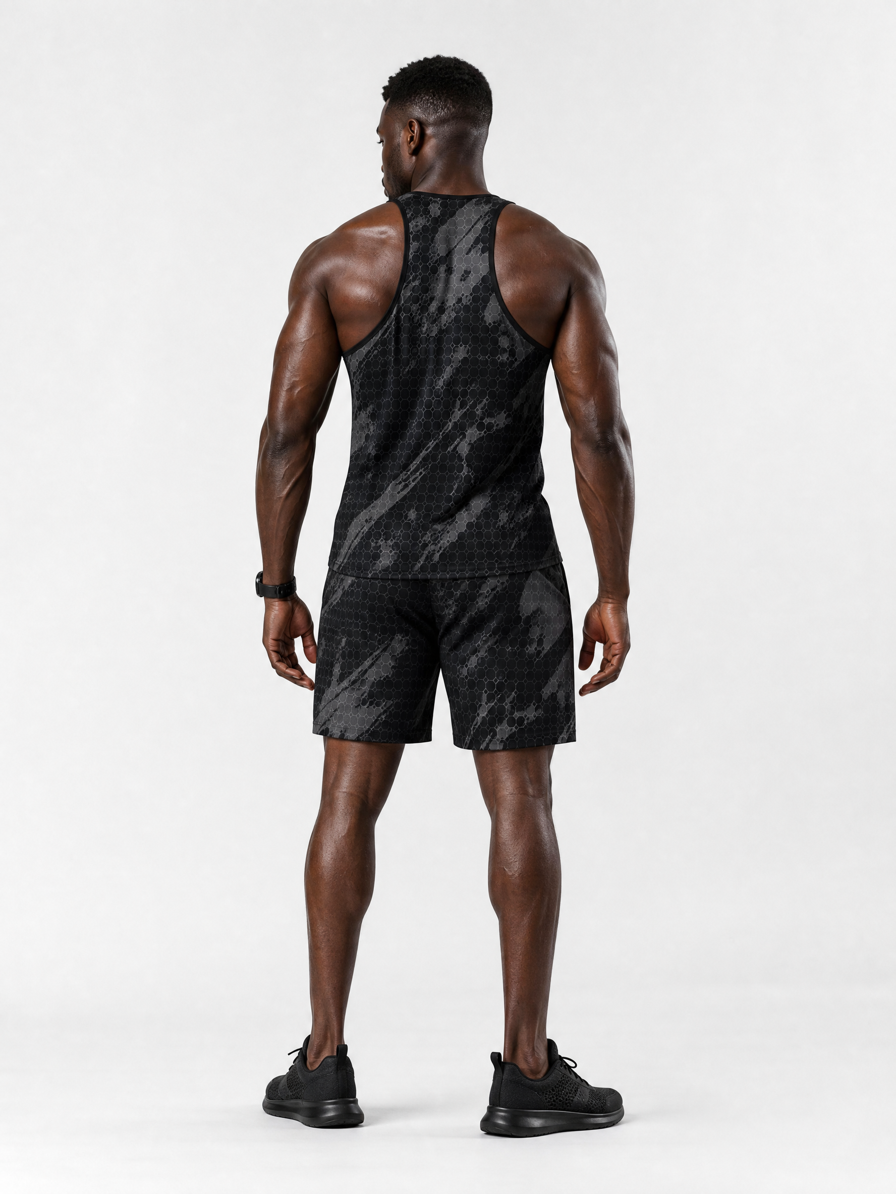 Gymwolves Men's Athletic Long Shorts - Predator
