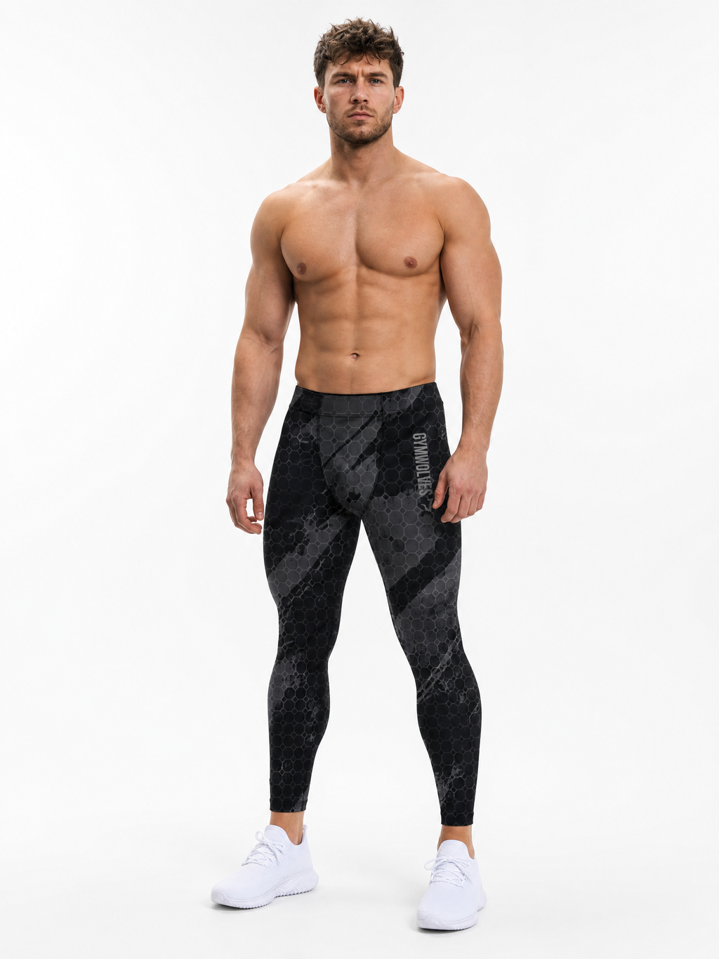 Gymwolves Men's Leggings — Predator