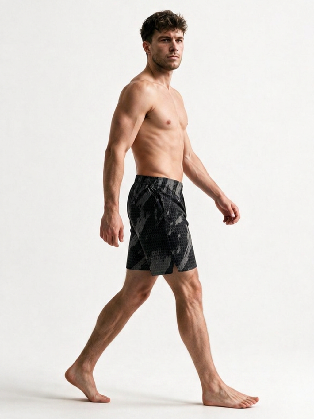 Gymwolves Recycled Swim Trunks — Predator