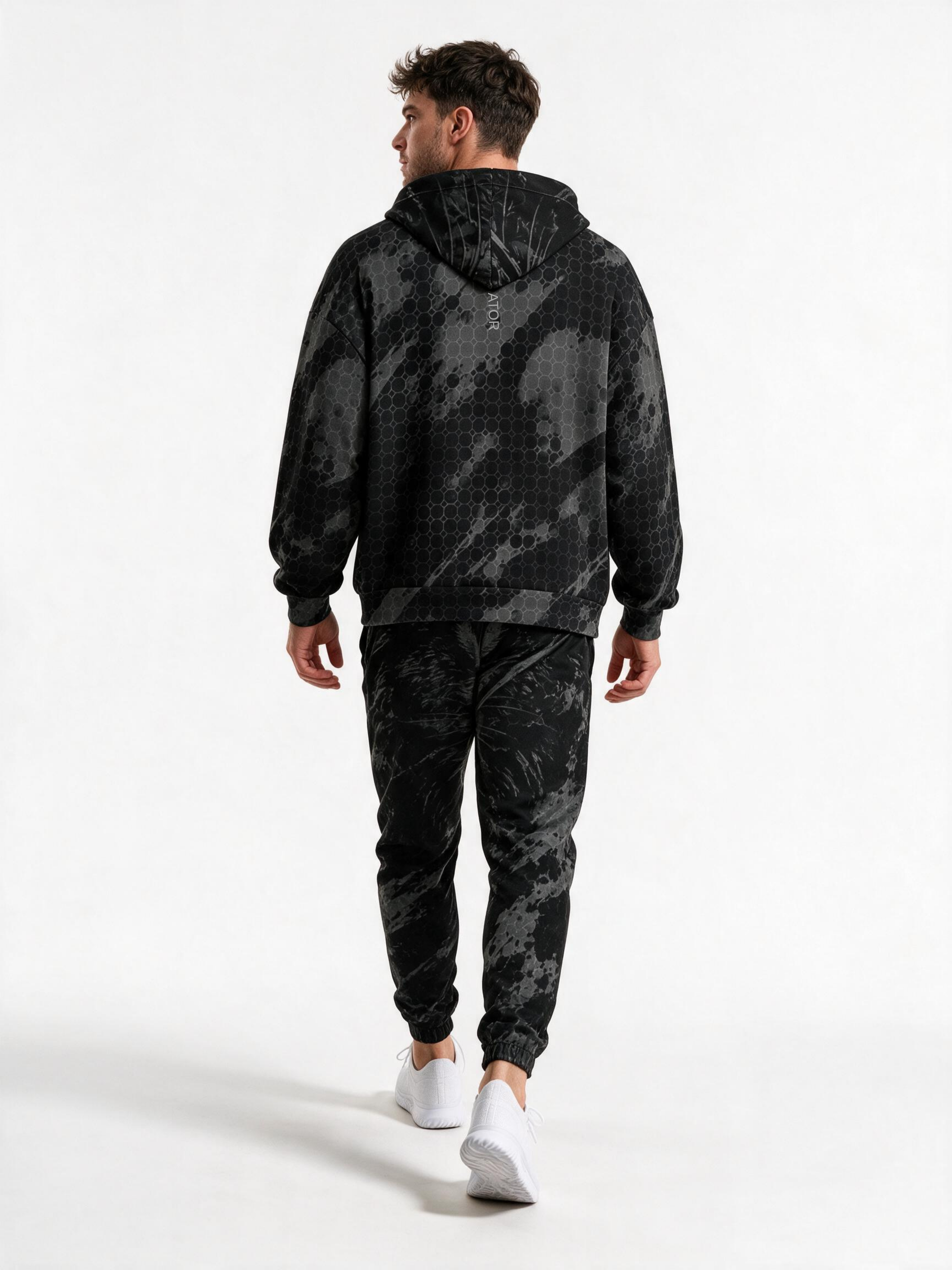 Gymwolves Oversized Cotton Hoodie — Predator